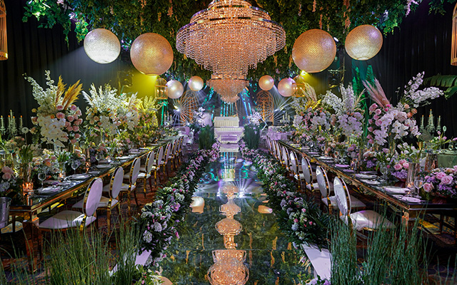Dave Sandoval Wedding Aisle Inspired By Crazy Rich Asians