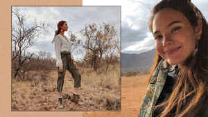 You Have To See Catriona Gray's Safari Chic Ootd In South Africa
