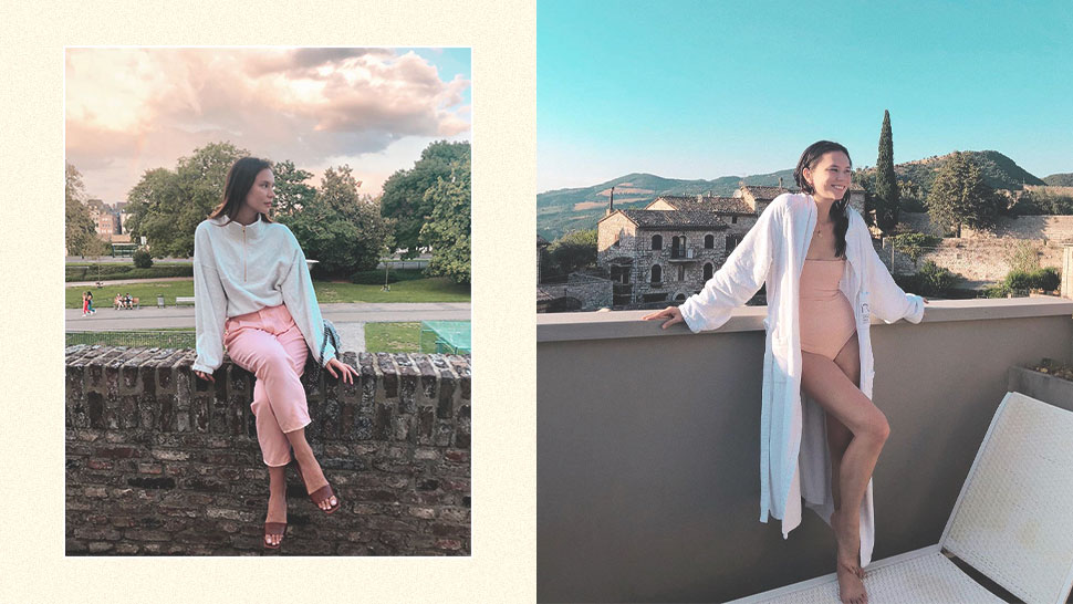 Jess Wilson Is Making A Case For Pink Travel Ootds And We're All For It