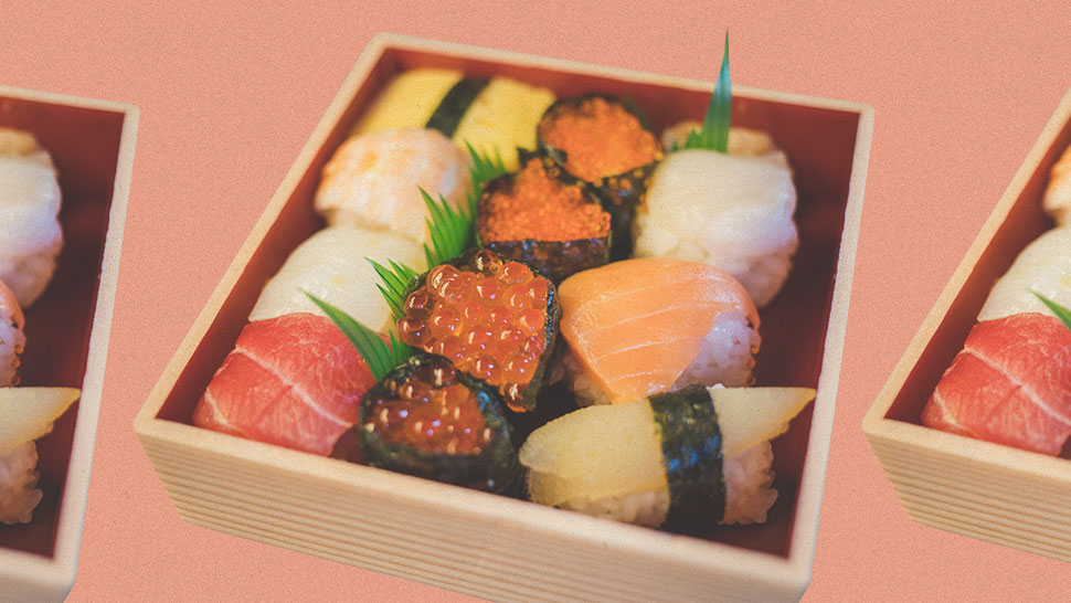 Fyi, The Plastic Grass In Your Takeout Sushi Is Not For Decoration