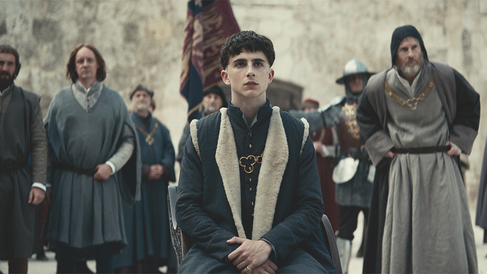 Timothee Chalamet Plays a Young King in His New Netflix Movie