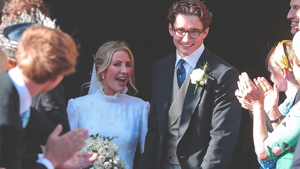 You Have To See Ellie Goulding's Prim, Bespoke Chloe Wedding Gown