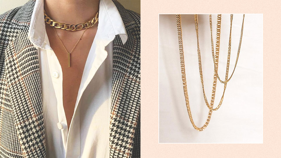 Chain Necklaces Are Popular Again And Here's Where You Can Buy Them