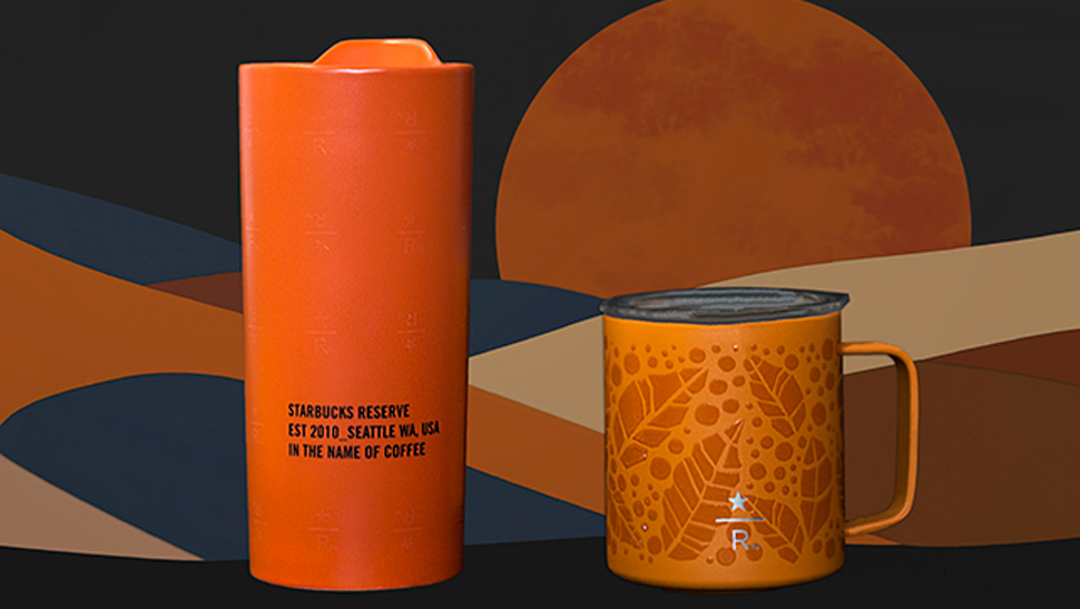 These Orange Starbucks Tumblers Will Remind You Of Sunsets