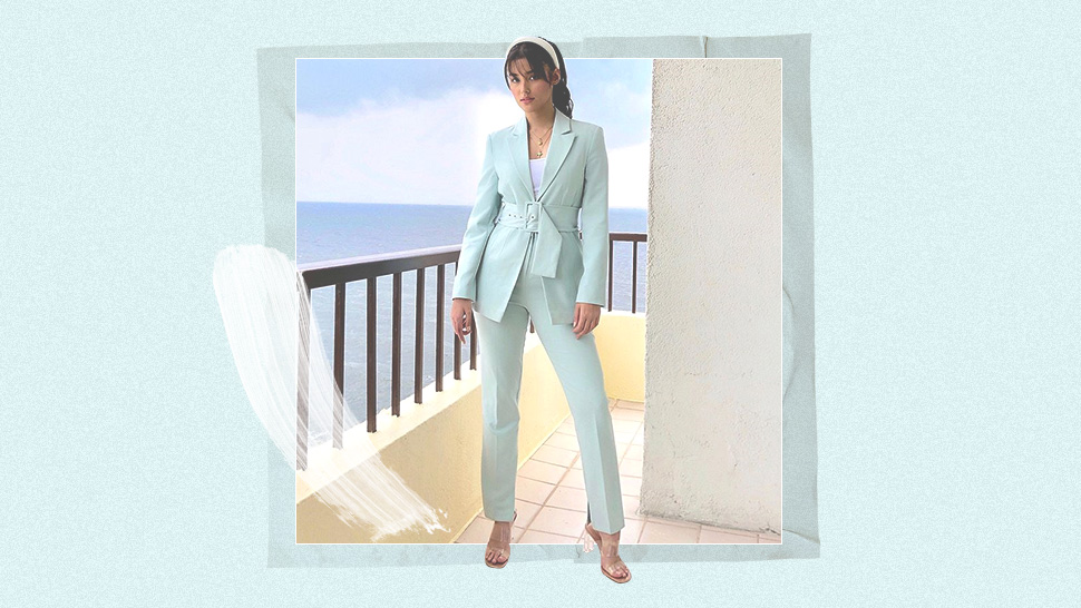 We're In Love With Liza Soberano's Take On The Colored Suit Trend