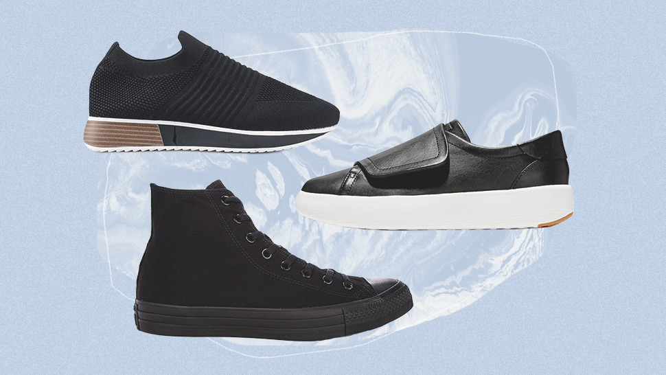 10 Black Sneakers To Shop If You Want To Give Your White Kicks A Break