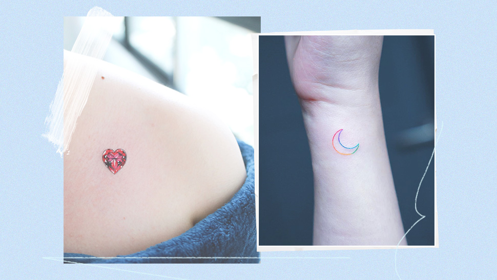 10 Dainty, Colored Tattoo Inspirations For Your Next Ink