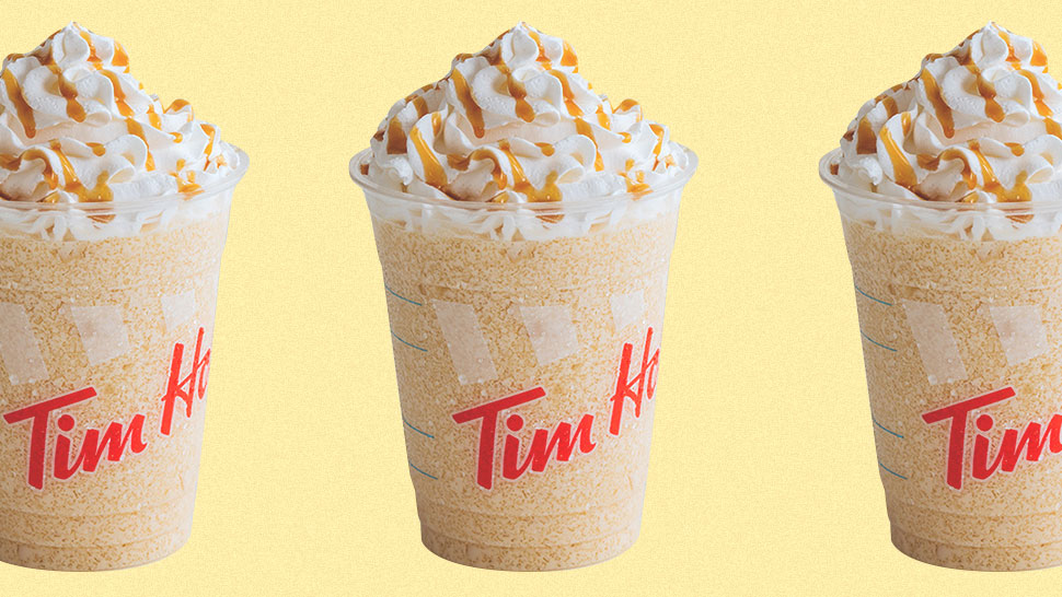 Tim Hortons' New Caramel Drink Is for Non-Coffee Drinkers