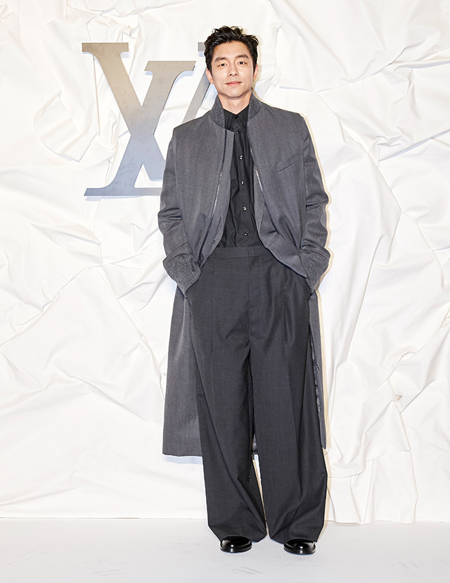 South Korean actor Gong Yoo, attends a photo call for the Louis Vuitton  launching at Louis Vuitton Seoul in Seoul, South Korea on October 30, 2019.  (Photo by: Lee Young-ho/Sipa USA Stock