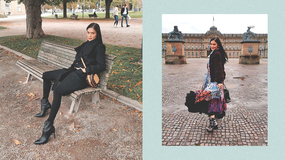 Pia Wurtzbach Had The Most Instagrammable Fall Outfits In Germany