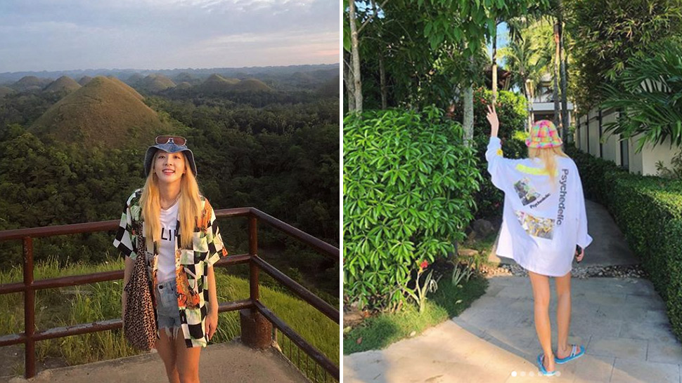 You Have To See Sandara Park's Birthday Vacation Ootds In Bohol