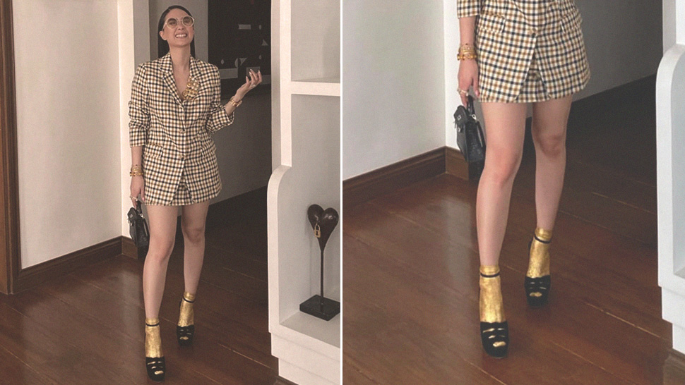 Would You Buy Heart Evangelista's Gold Socks for P4000?