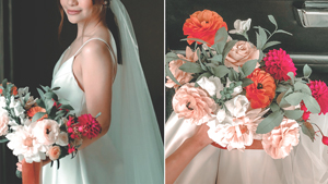 This Bride Used Paper Flowers For Her Wedding Bouquet