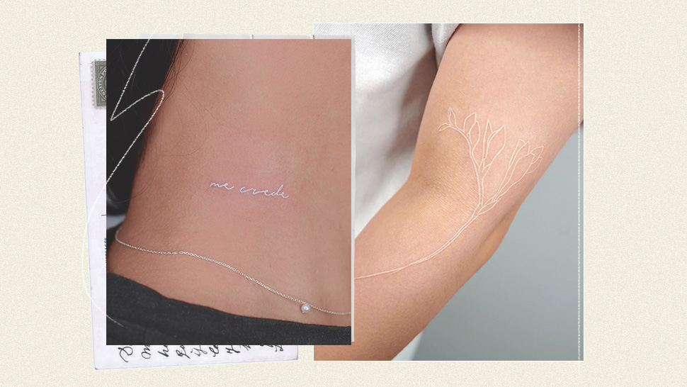 Here's What You Need To Know Before Getting A White Tattoo