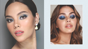 5 Fun Ways To Wear Blue Makeup For The Holidays