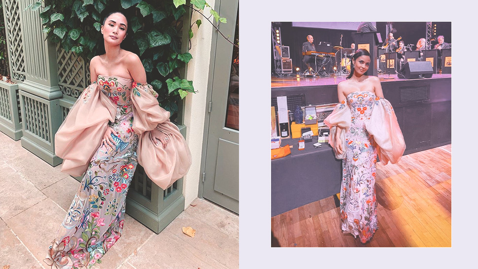 We Found The Exact Floral Gown Heart Evangelista And Megan Young Have