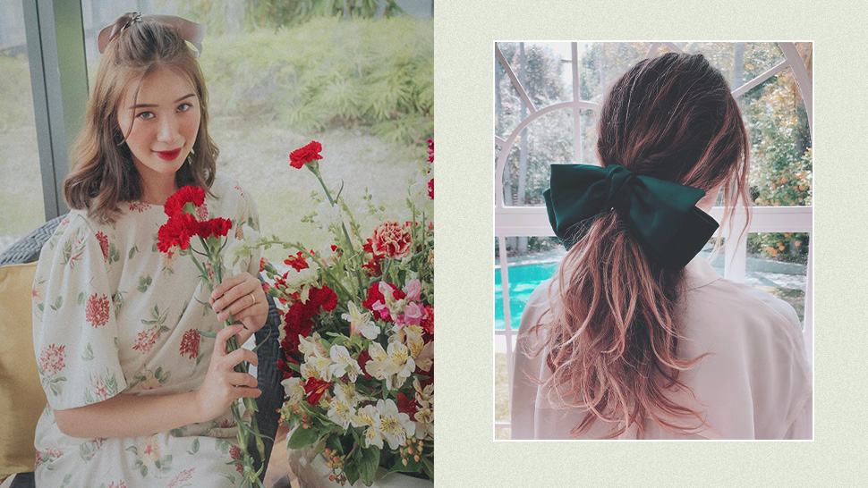 All The Cute Beribboned Hairstyles To Try This Holiday Season