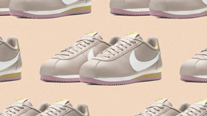 The Nike Cortez Now Comes In A Nude Colorway With Pink Accents