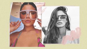 Move Over, Micro Sunnies—the Shield Sunglasses Trend Is Taking Over!