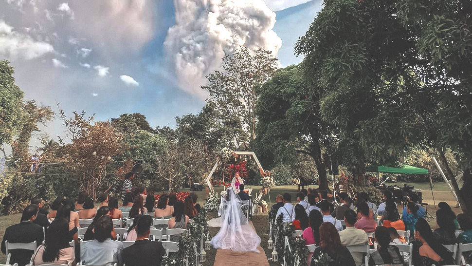 You Might Want To Reschedule If You're Getting Married In Tagaytay Anytime Soon