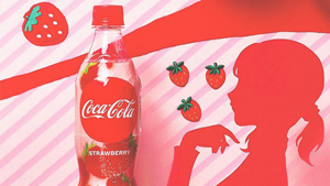 Omg, There's A New Coca-cola Strawberry In Japan!