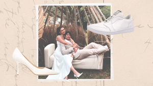 The Exact Pairs Of White Shoes Megan Young Wore To Her Wedding