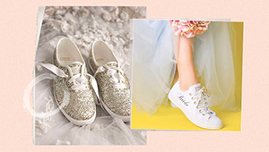 5 White Sneakers You Can Wear On Your Wedding Day