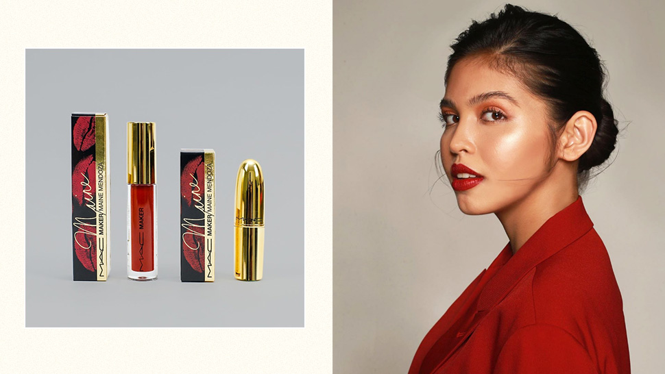 Maine Mendoza Just Dropped Her Latest MAC Lippies and They're Red-Hot