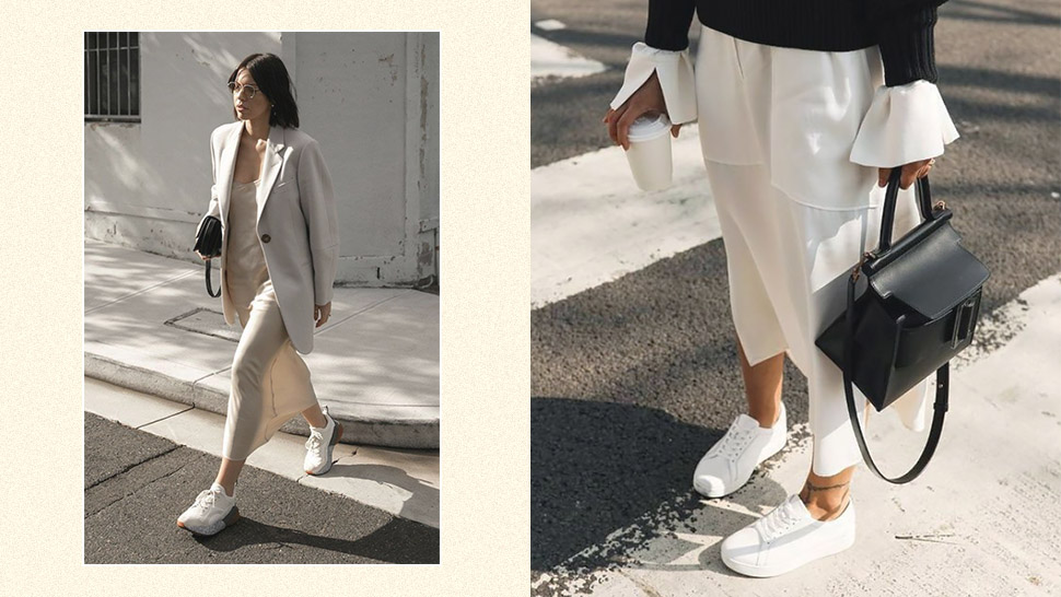 8 Non-boring Outfits That You Can Wear With Your Favorite White Sneakers