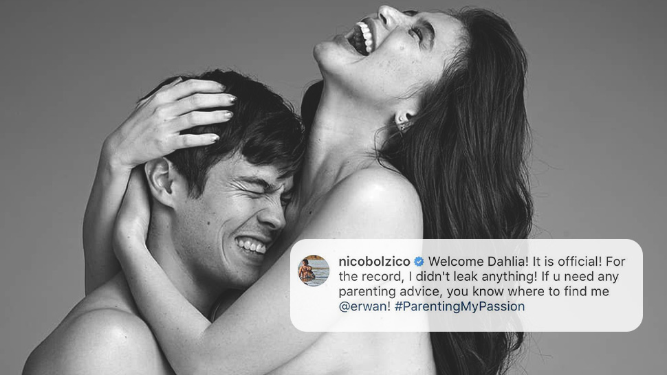 Erwan Heussaff Had The Funniest Exchange With Nico Bolzico About His Daughter's Name