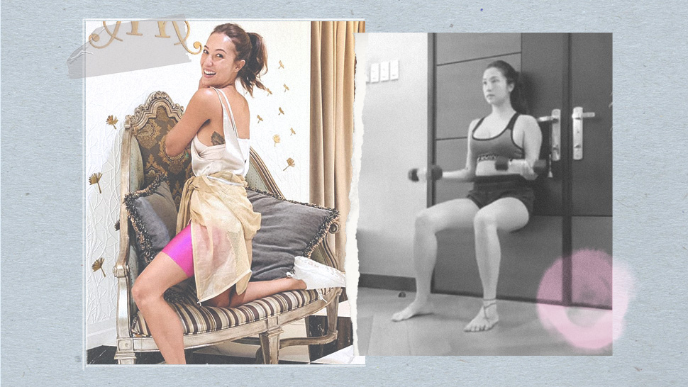 Here's How Solenn Heussaff Has Been Working Out At Home Post-pregnancy