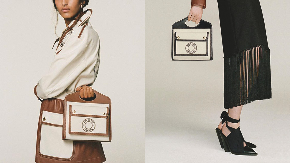 Burberry Releases a Chic Canvas Mail Bag and We're in Love
