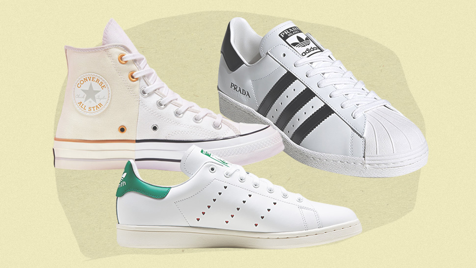 7 New White Sneakers You Can Now Add To Your Shoe Closet