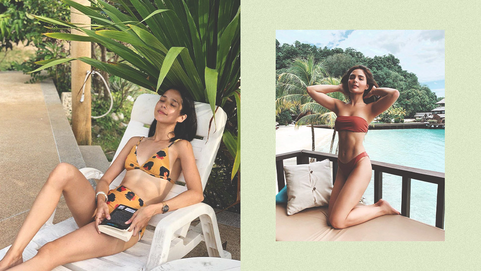 We Found The Exact Swimsuits These Local Celebs Love Wearing