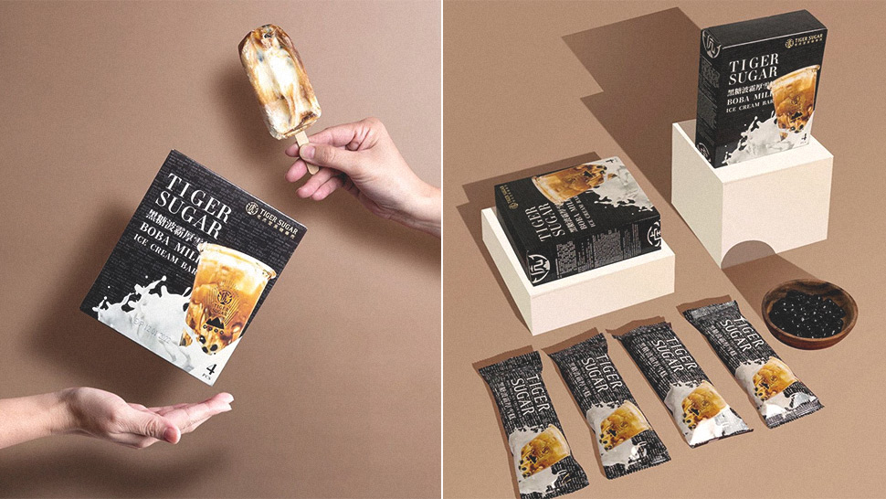 This Is Not A Drill: You Can Now Stock Up On Tiger Sugar's Milk Tea Ice Cream!