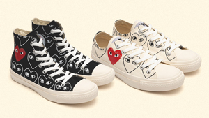 The Newest Comme Des Garçons Play X Converse Collab Might Be The Best One Yet
