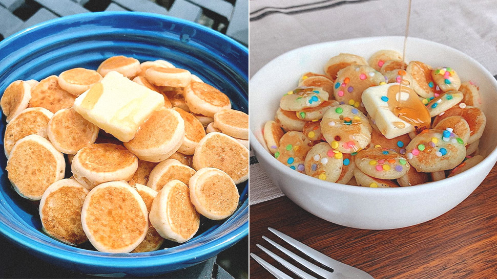 "pancake Cereal" Is Going Viral On Tiktok And It's Super Easy To Make