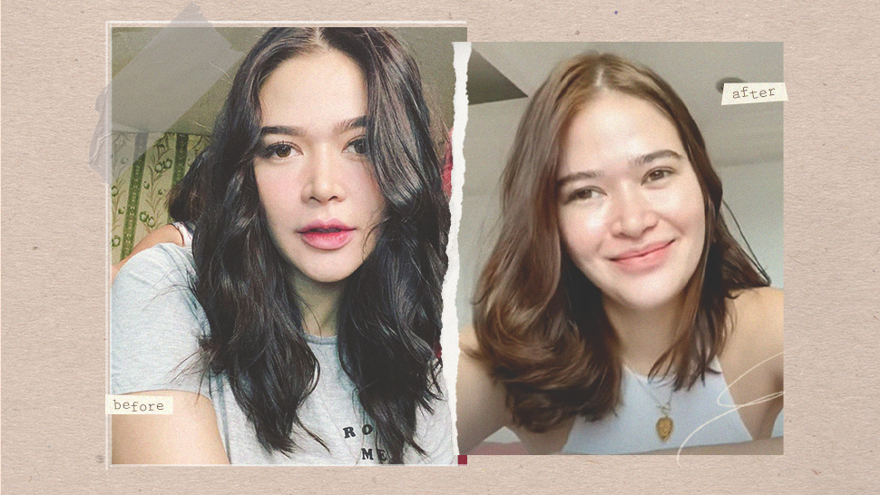 Bela Padilla Cut And Colored Her Own Hair And Here's How She Did It