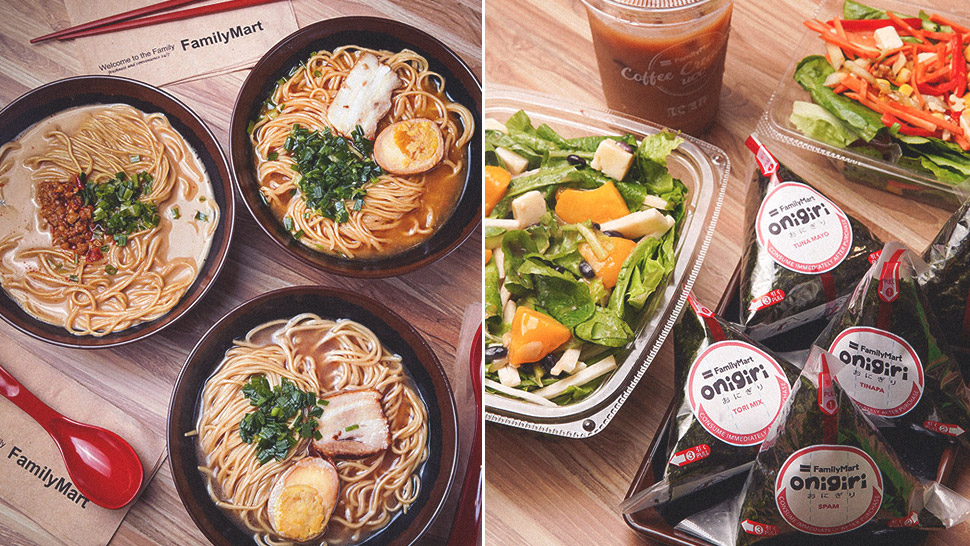 Psa: Family Mart's Onigiri And Ramen Are Now Available For Delivery!