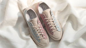 These Pastel Converse Sneakers Are Actually Made From Canvas Scraps
