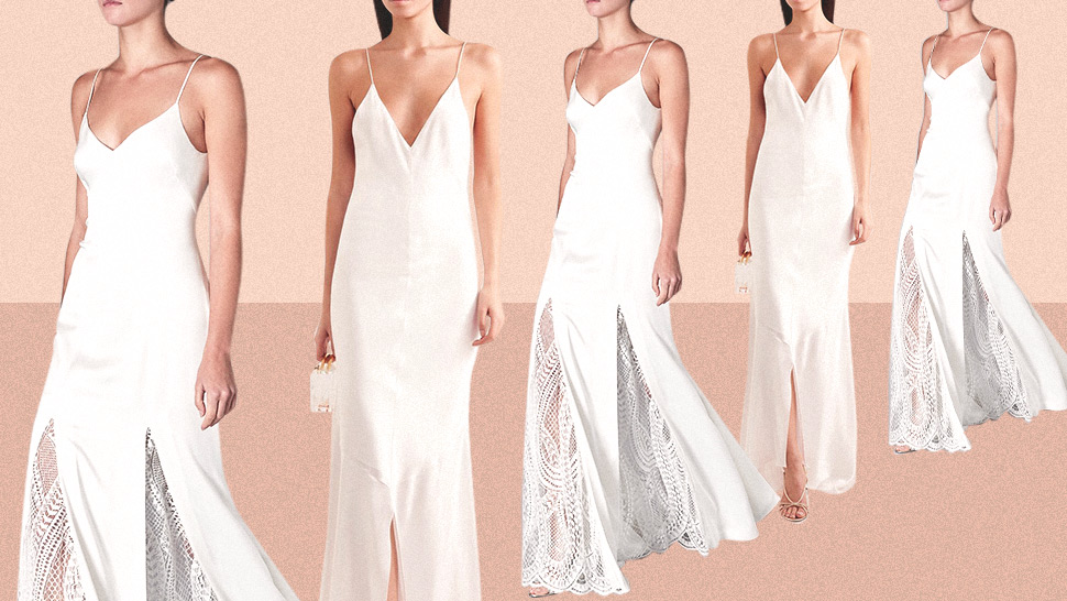 10 Elegant Bridal Slip Dresses