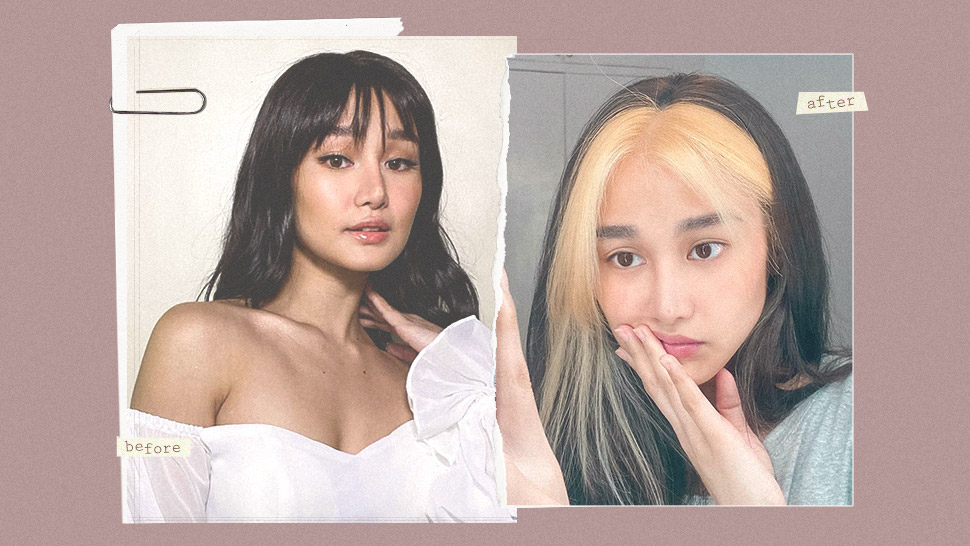 Chie Filomeno Just Bleached Her Own Hair And Here's How She Did It