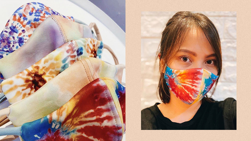 You'll Love This Local Brand's Cool Tie Dye Face Masks