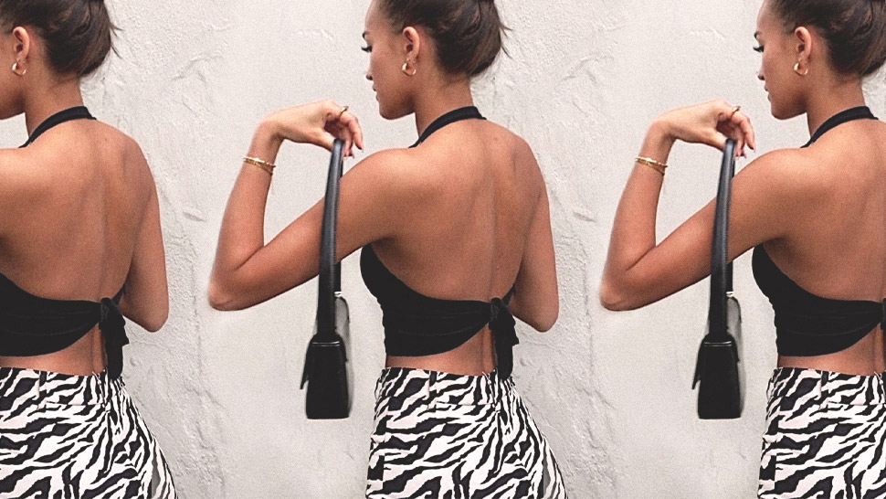 Here's How to Turn an Old T-Shirt into a Backless Top without Sewing