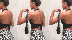 Here's How To Turn An Old T-shirt Into A Backless Top Without Sewing