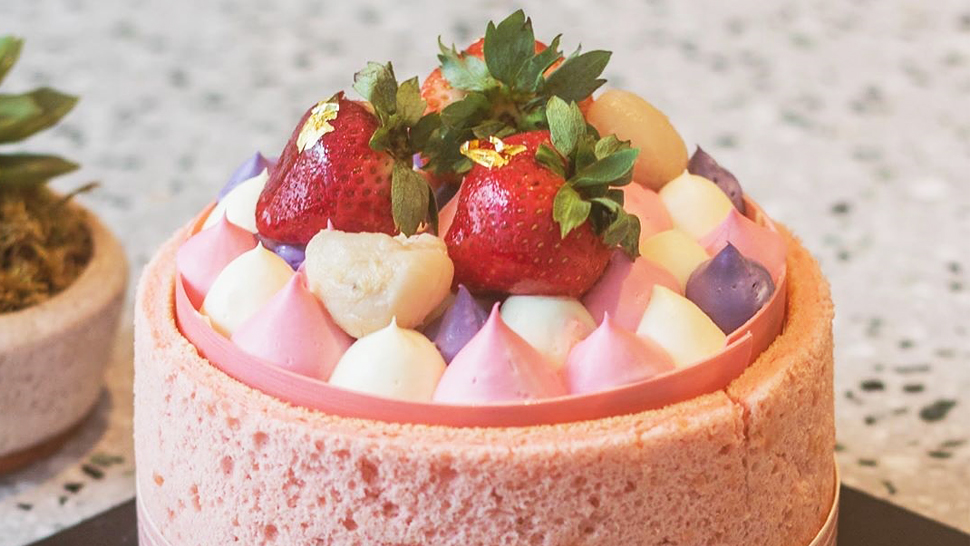 This Instagrammable Strawberry Cake Is Perfect For Your Upcoming Celebrations