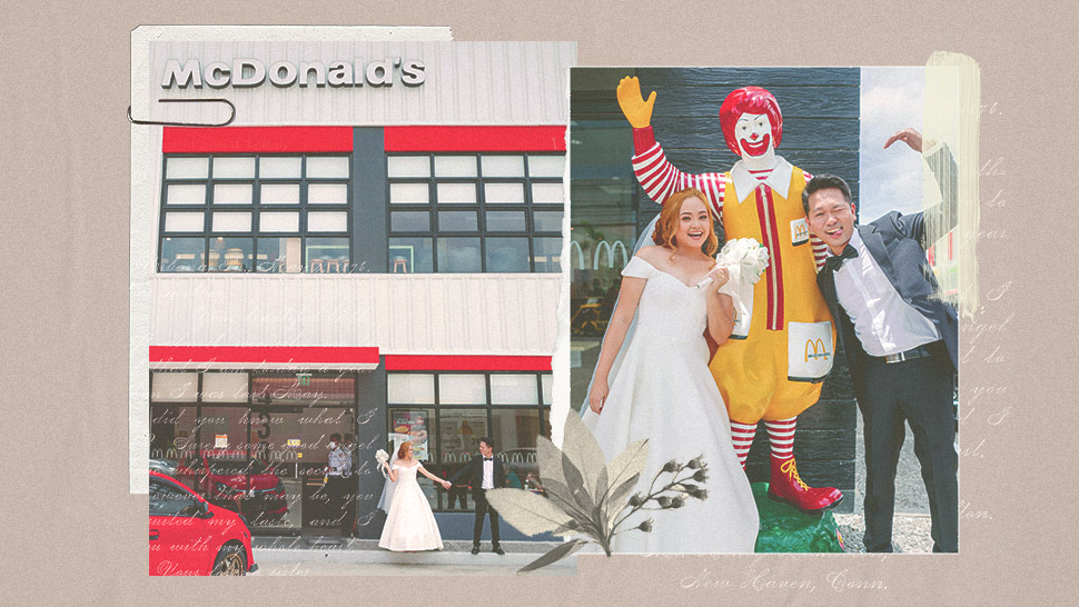This Couple Had A Kiddie Party-themed Wedding At Mcdonald's