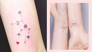 10 Minimalist Tattoo Designs That Will Unleash Your Inner Moon Child