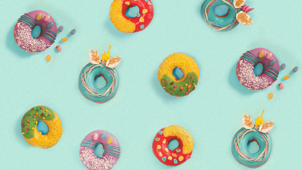 Krispy Kreme Just Released Candy Doughnuts and They're Too Pretty to Eat