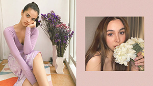 How To Pose With Plants For Aesthetic Instagram Photos, As Seen On Celebrities